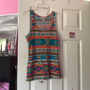 TJMaxx tribal tank top